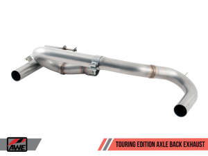 AWE Tuning - AWE Tuning BMW F3X 335i/435i Touring Edition Axle-Back Exhaust - Chrome Silver Tips (102mm) - Image 10