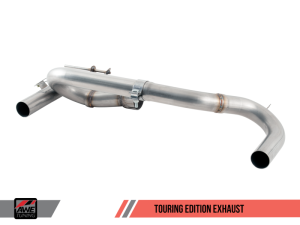 AWE Tuning - AWE Tuning BMW F3X 340i Touring Edition Axle-Back Exhaust - Chrome Silver Tips (102mm) - Image 2