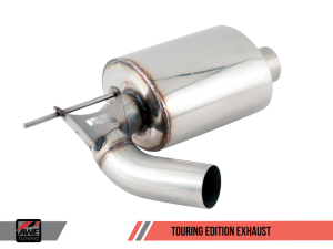 AWE Tuning - AWE Tuning BMW F3X 340i Touring Edition Axle-Back Exhaust - Chrome Silver Tips (90mm) - Image 3