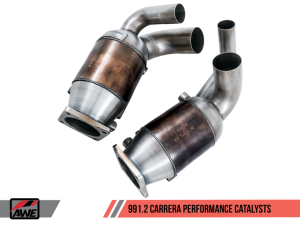 AWE Tuning - AWE Tuning Porsche 991.2 3.0L Performance Catalysts (PSE Only) - Image 2