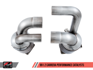 AWE Tuning - AWE Tuning Porsche 991.2 3.0L Performance Catalysts (PSE Only) - Image 4