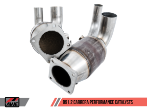 AWE Tuning - AWE Tuning Porsche 991.2 3.0L Performance Catalysts (PSE Only) - Image 6