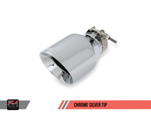 AWE Tuning - AWE Tuning Mk6 GTI Performance Catback - Chrome Silver Round Tips - Image 4