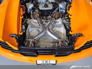 AWE Tuning - AWE Tuning McLaren MP4-12C Performance Exhaust - Black Tips - Image 10