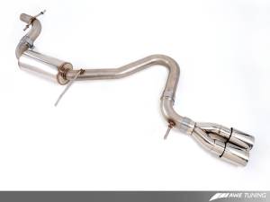 AWE Tuning - AWE Tuning Audi 8P A3 FWD Cat-Back Performance Resonated Exhaust - Image 3