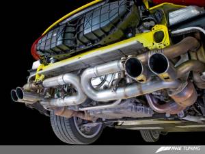 AWE Tuning - AWE Tuning Porsche 991 SwitchPath Exhaust for Non-PSE Cars Chrome Silver Tips - Image 3