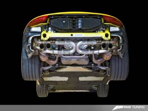AWE Tuning - AWE Tuning Porsche 991 SwitchPath Exhaust for Non-PSE Cars Chrome Silver Tips - Image 4
