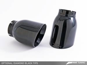 AWE Tuning - AWE Tuning Porsche 991 SwitchPath Exhaust for Non-PSE Cars Diamond Black Tips - Image 7