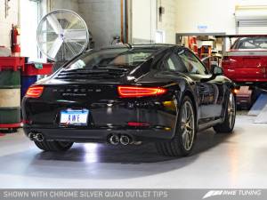 AWE Tuning - AWE Tuning Porsche 991 SwitchPath Exhaust for PSE Cars Chrome Silver Tips - Image 9
