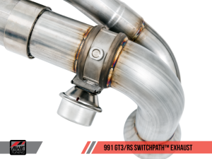 AWE Tuning - AWE Tuning Porsche 991 GT3 / RS SwitchPath Exhaust - Chrome Silver Tips - Image 14