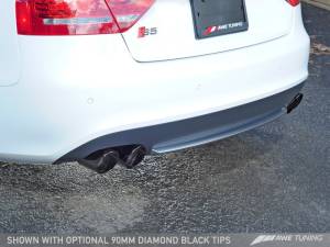 AWE Tuning - AWE Tuning Audi B8.5 S5 3.0T Touring Edition Exhaust System - Diamond Black Tips (102mm) - Image 3