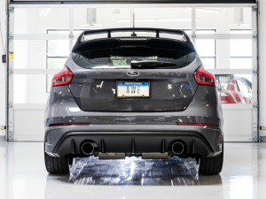 AWE Tuning - AWE Tuning Ford Focus RS Touring Edition Cat-back Exhaust- Non-Resonated - Chrome Silver Tips - Image 6