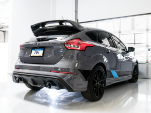 AWE Tuning - AWE Tuning Ford Focus RS Touring Edition Cat-back Exhaust- Resonated - Chrome Silver Tips - Image 8