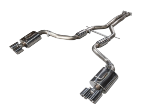 AWE Tuning - AWE Tuning Porsche Panamera S/4S Touring Edition Exhaust System - Polished Silver Tips - Image 5