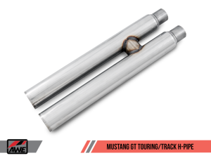 AWE Tuning - AWE Tuning S550 Mustang GT Cat-back Exhaust - Touring Edition (Chrome Silver Tips) - Image 3