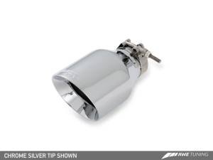 AWE Tuning - AWE Tuning VW MK7 Golf SportWagen Touring Edition Exhaust w/Chrome Silver Tips (90mm) - Image 4