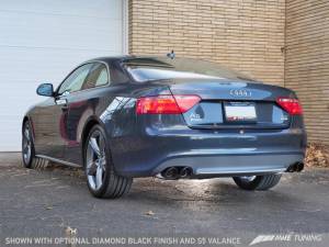 AWE Tuning - AWE Tuning Audi B8 A5 3.2L Touring Edition Exhaust System - Quad 90mm Slash Silver Tips - Image 2