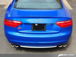 AWE Tuning - AWE Tuning Audi B8 S5 4.2L Touring Edition Exhaust System - Polished Silver Tips - Image 5