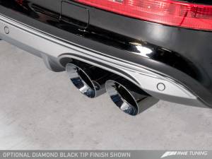 AWE Tuning - AWE Tuning Audi 8R SQ5 Touring Edition Exhaust - Quad Outlet Diamond Black Tips - Image 6