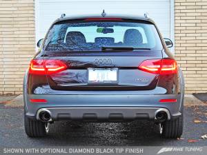 AWE Tuning - AWE Tuning Audi B8.5 All Road Touring Edition Exhaust - Dual Outlet Diamond Black Tips - Image 7