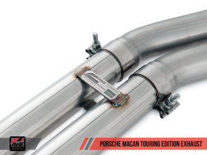AWE Tuning - AWE Tuning Porsche Macan Touring Edition Exhaust System - Chrome Silver 102mm Tips - Image 5