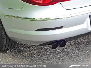 AWE Tuning - AWE Tuning VW CC 2.0T Touring Edition Performance Exhaust - Chrome Silver Tips - Image 3