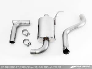 AWE Tuning - AWE Tuning VW CC 2.0T Touring Edition Performance Exhaust - Chrome Silver Tips - Image 7