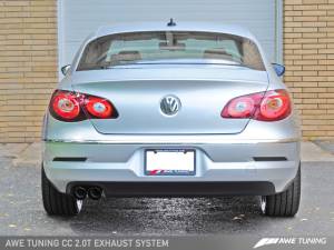 AWE Tuning - AWE Tuning VW CC 2.0T Touring Edition Performance Exhaust - Chrome Silver Tips - Image 8