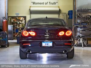 AWE Tuning - AWE Tuning VW CC Touring Edition Exhaust Dual Outlet - Chrome Silver Tips - Image 12