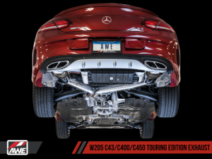 AWE Tuning - AWE Tuning Mercedes-Benz W205 C450 AMG / C400 Touring Edition Exhaust - Image 3