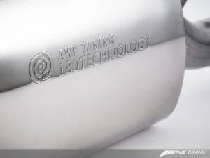 AWE Tuning - AWE Tuning Panamera 2/4 Touring Edition Exhaust (2011-2013) - w/Chrome Silver Tips - Image 5