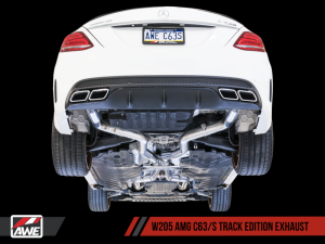 AWE Tuning - AWE Tuning Mercedes-Benz W205 AMG C63/S Coupe Track Edition Exhaust System (no tips) - Image 11