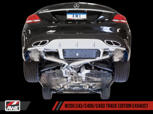 AWE Tuning - AWE Tuning Mercedes-Benz W205 C450 AMG / C400 Track Edition Exhaust - Image 2