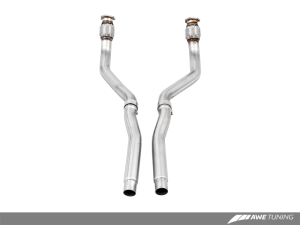 AWE Tuning - AWE Tuning Audi B8 3.0T Non-Resonated Downpipes for S4 / S5 - Image 3