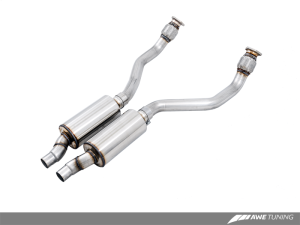 AWE Tuning - AWE Tuning Audi 8R 3.2L Resonated Downpipes for Q5 - Image 2