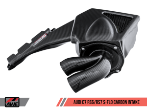 AWE Tuning - AWE Tuning Audi C7 RS6 / RS7 4.0T S-FLO Carbon Intake V2 - Image 4