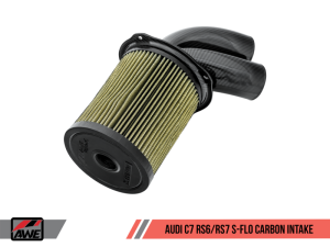 AWE Tuning - AWE Tuning Audi C7 RS6 / RS7 4.0T S-FLO Carbon Intake V2 - Image 10