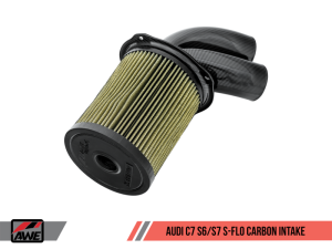 AWE Tuning - AWE Tuning Audi C7 S6 / S7 4.0T S-FLO Carbon Intake V2 - Image 9