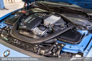 AWE Tuning - AWE Tuning BMW F8x M3/M4 S-FLO Carbon Intake - Image 1