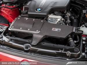 AWE Tuning - AWE Tuning BMW 228i/320i/328i/428i S-FLO Carbon Intake - Image 3
