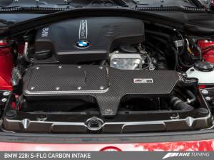 AWE Tuning - AWE Tuning BMW 228i/320i/328i/428i S-FLO Carbon Intake - Image 6