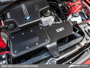AWE Tuning - AWE Tuning BMW 228i/320i/328i/428i S-FLO Carbon Intake - Image 9