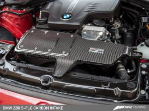 AWE Tuning - AWE Tuning BMW 228i/320i/328i/428i S-FLO Carbon Intake - Image 13