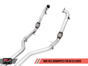 AWE Tuning - AWE Tuning Audi B9 S5 Coupe SwitchPath Exhaust w/ Chrome Silver Tips (102mm) - Image 7