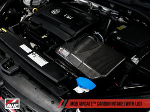 AWE Tuning - AWE Tuning Audi / Volkswagen MQB 1.8T/2.0T/Golf R Carbon Fiber AirGate Intake w/ Lid - Image 8