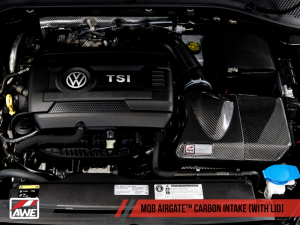 AWE Tuning - AWE Tuning Audi / Volkswagen MQB/Golf R AirGate Carbon Fiber Intake Lid - Image 4