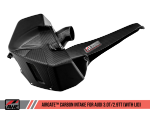 AWE Tuning - AWE Tuning Audi B9/B9.5 S4/S5/RS5 3.0T Carbon Fiber AirGate Intake w/ Lid - Image 1