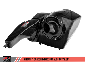 AWE Tuning - AWE Tuning Audi B9/B9.5 S4/S5/RS5 3.0T Carbon Fiber AirGate Intake w/ Lid - Image 3