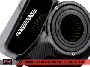 AWE Tuning - AWE Tuning Audi B9/B9.5 S4/S5/RS5 3.0T Carbon Fiber AirGate Intake w/ Lid - Image 4