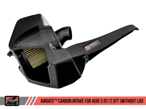 AWE Tuning - AWE Tuning Audi B9/B9.5 S4/S5/RS5 3.0T Carbon Fiber AirGate Intake w/ Lid - Image 19